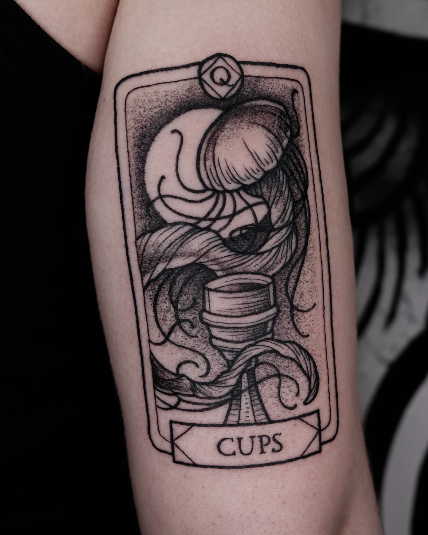 Tattoo by @kylepatricktattoo — dotwork