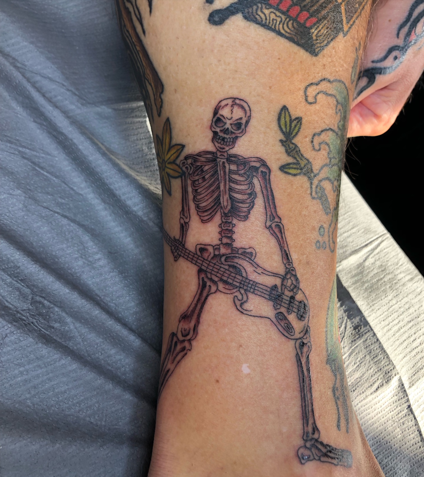 Tattoo by @misshailey_tattoo — black_and_grey
