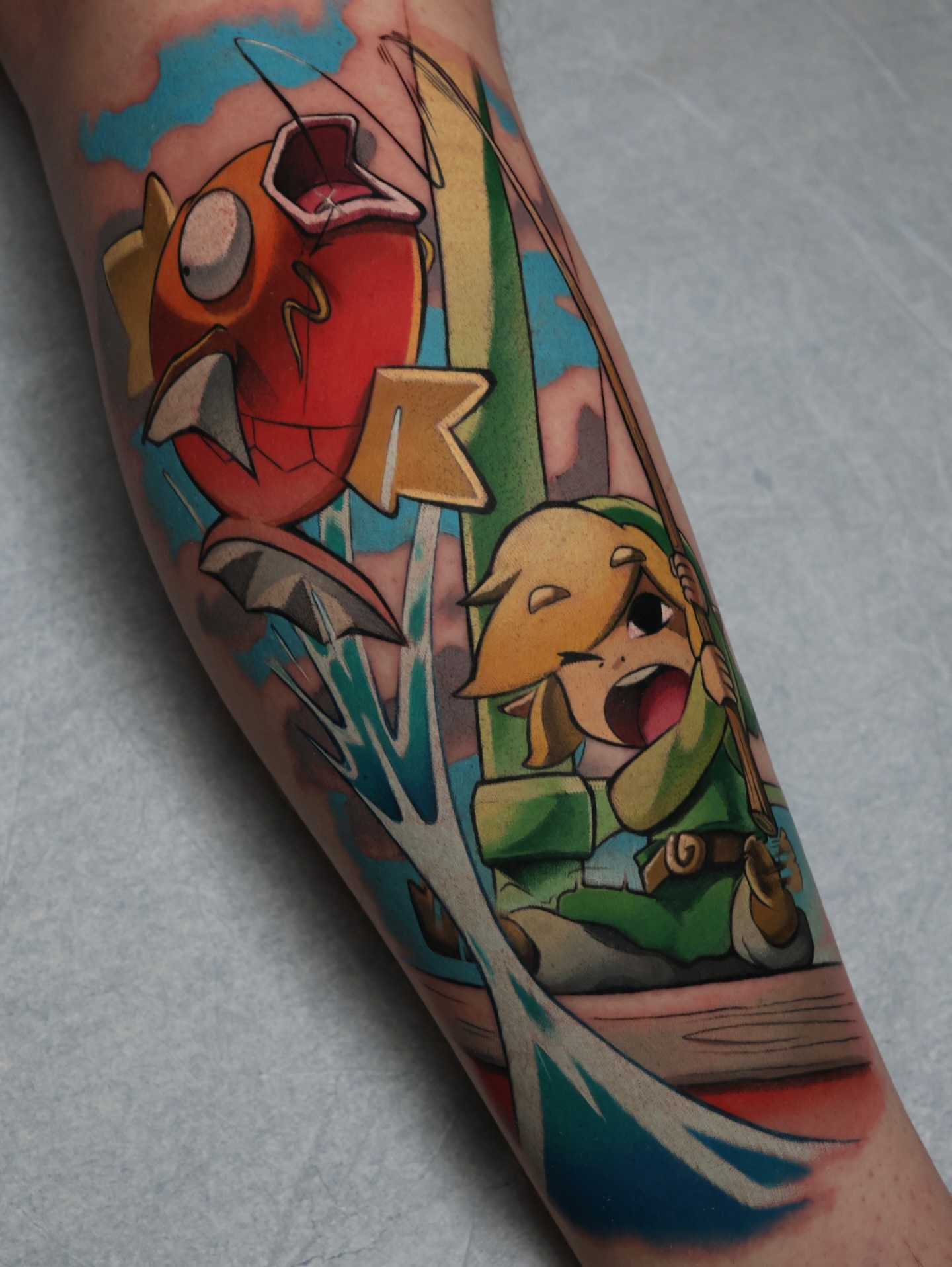 Tattoo by @beerye_tattoos — anime