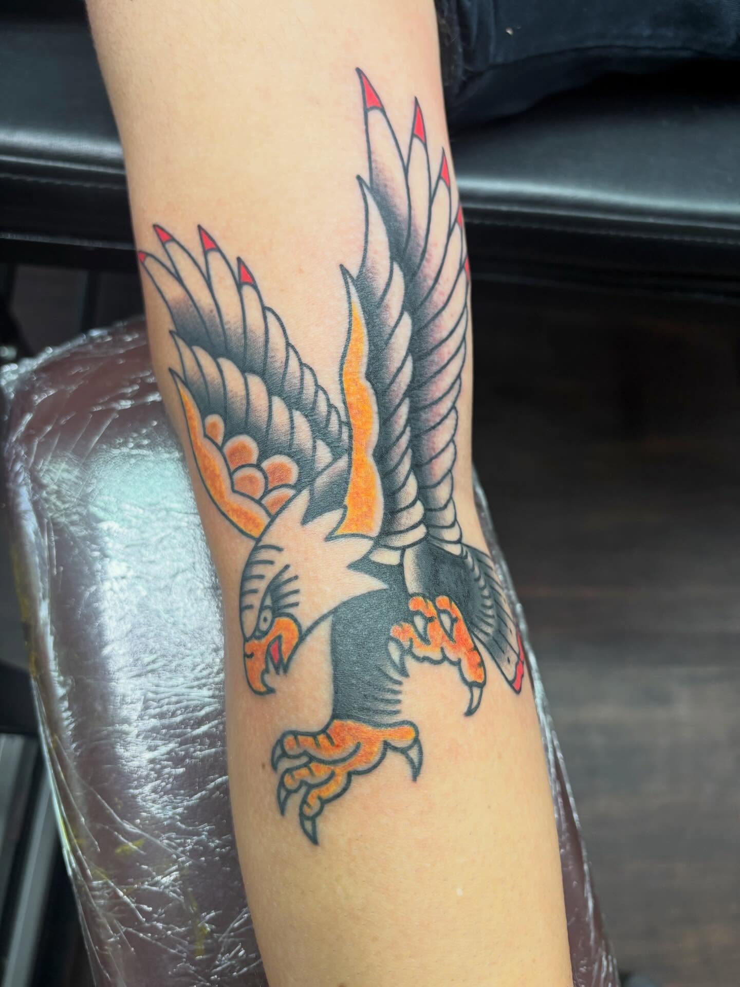 Tattoo by @steamedhamztattoo — american_traditional