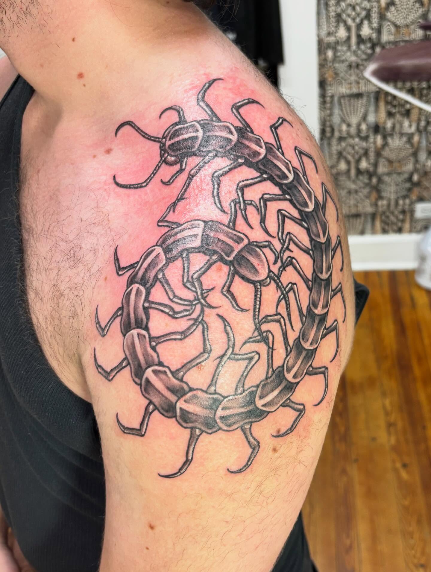 Tattoo by @siv.tattoos — black_and_grey