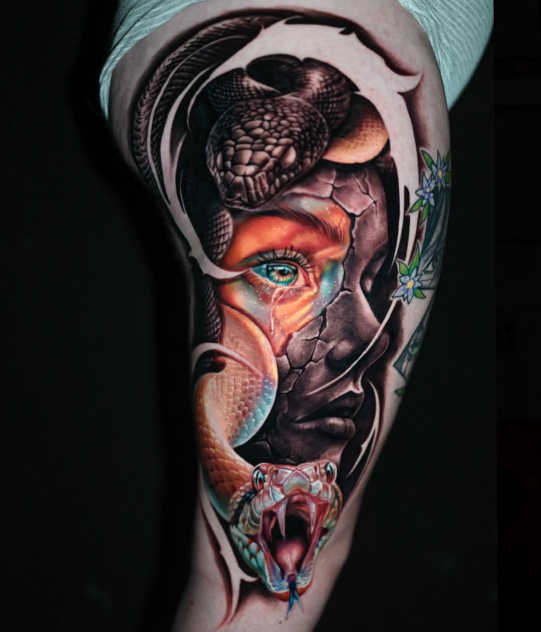 Tattoo work at Anime Ink Con 2026