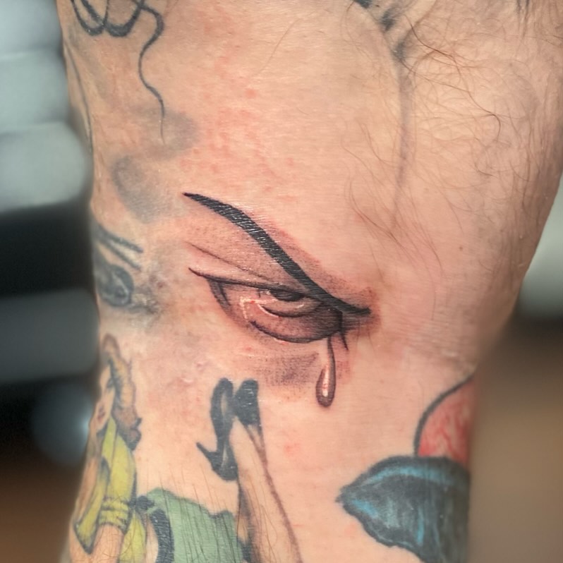 Tattoo by @maddyctattoos — realism, dark_realism