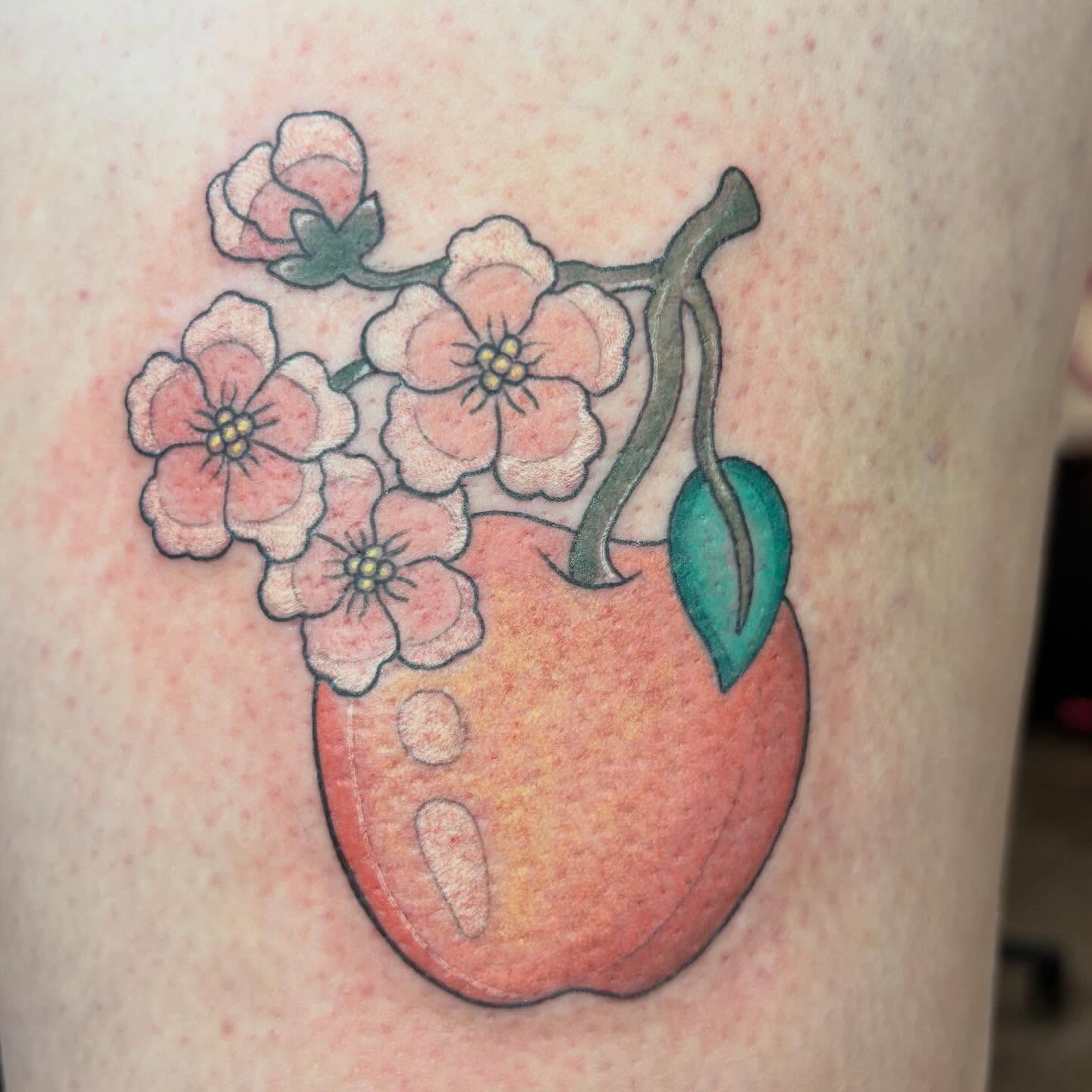 Tattoo by @manicpixietattoos — dotwork, realism