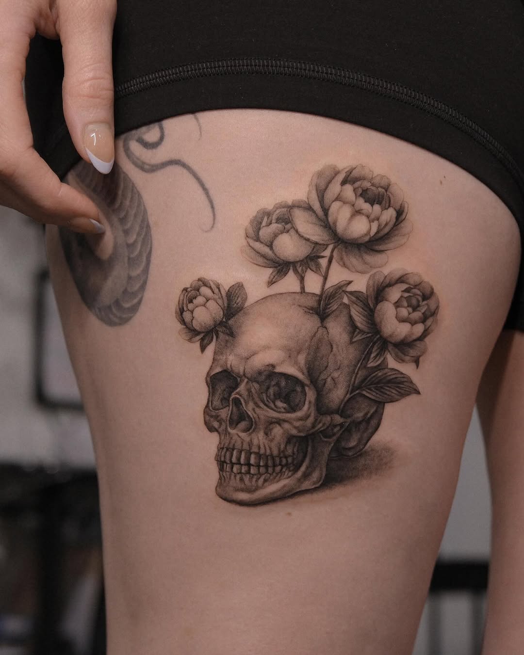 Tattoo by @bodybureau — realism, black_and_grey