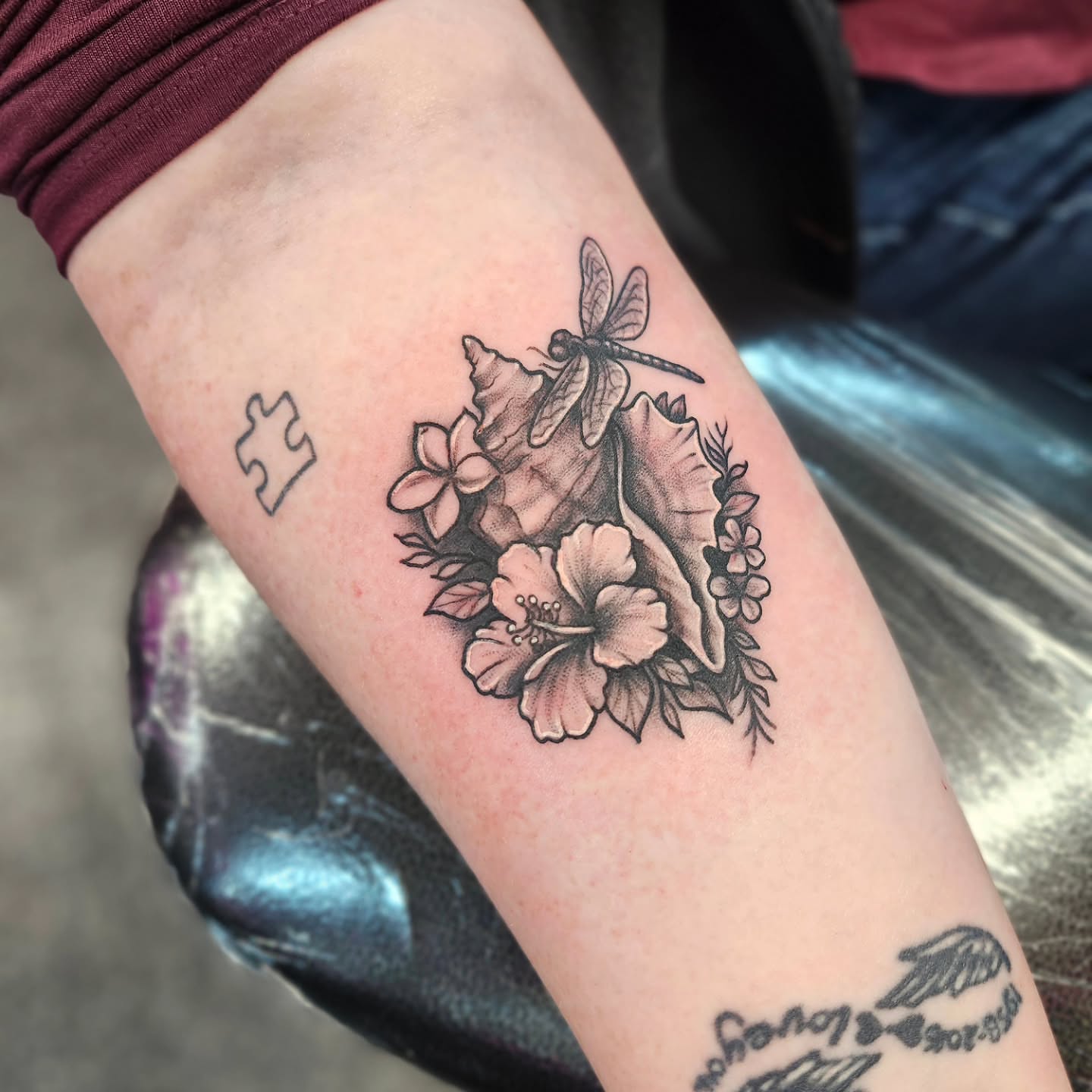 Tattoo by @tattootheblvd — black_and_grey