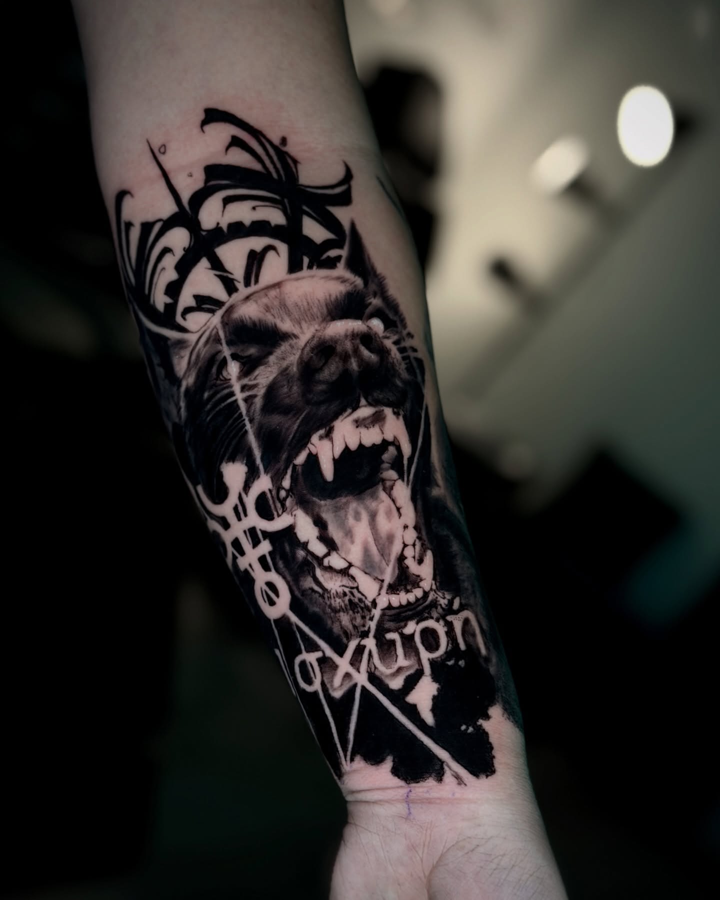 Tattoo by @lalex.tattoo — black_and_grey, realism