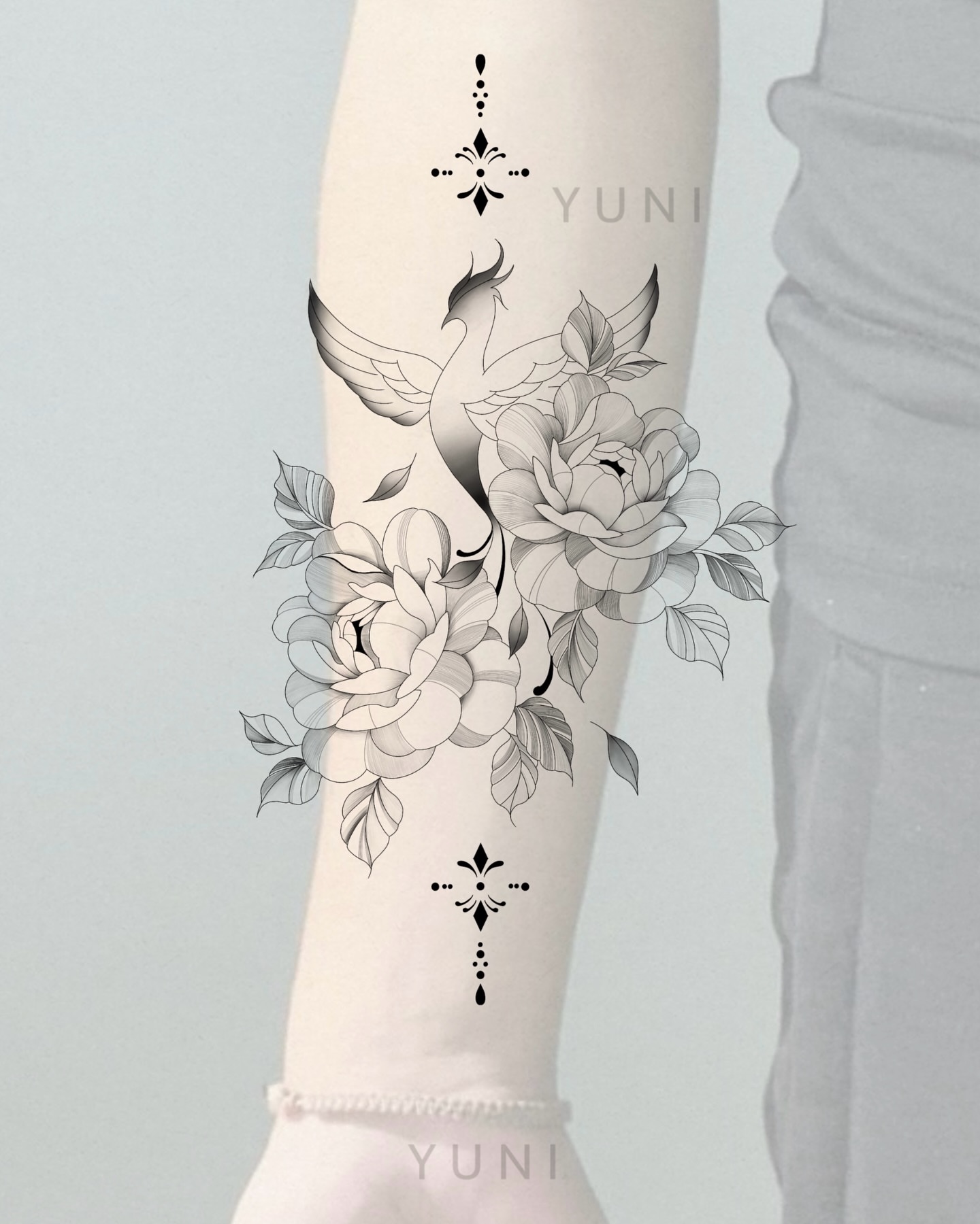 Tattoo by @yuni_tattooer β black_and_grey