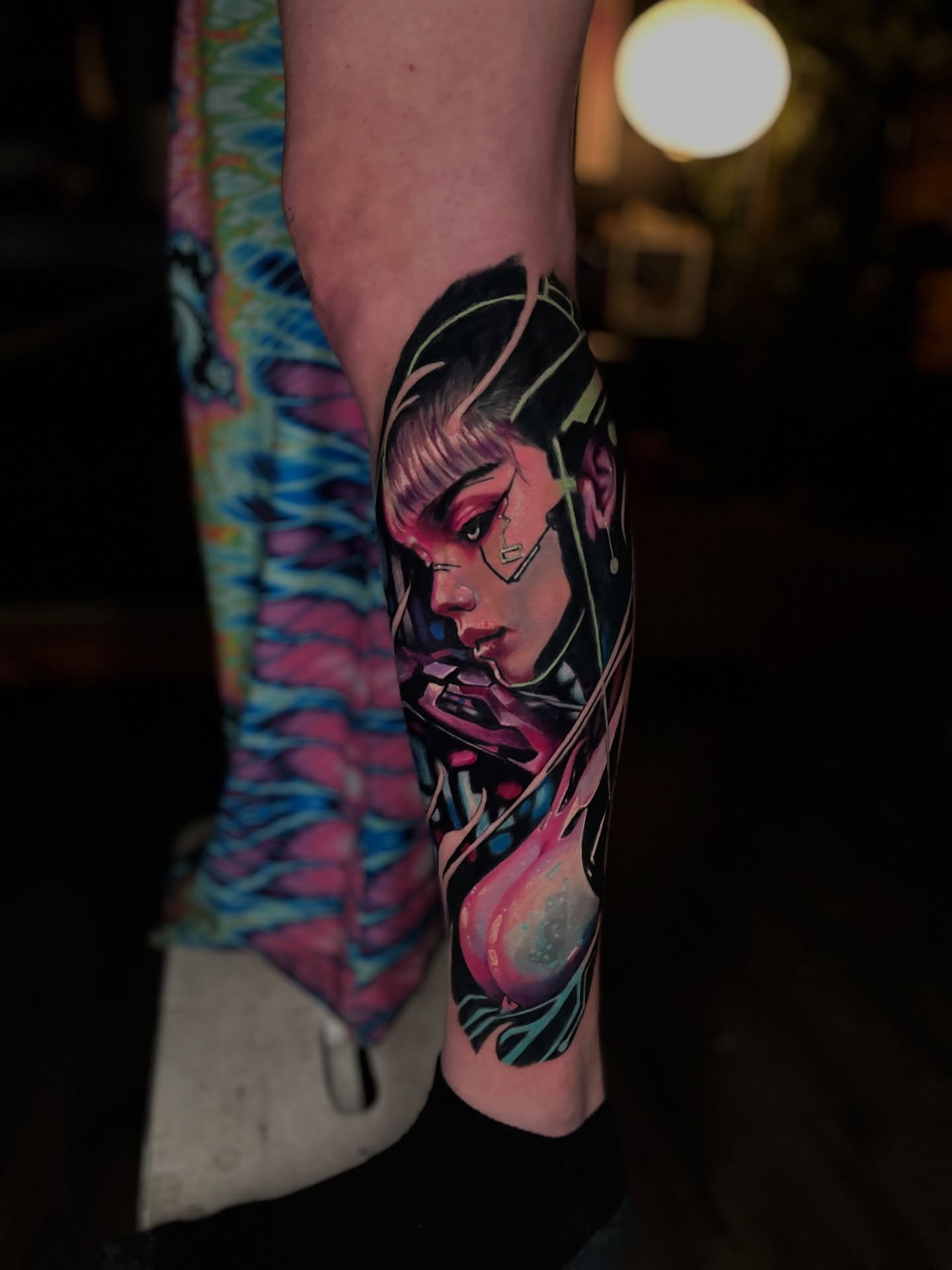 Tattoo by @d.p.r_tattoos — anime, illustrative