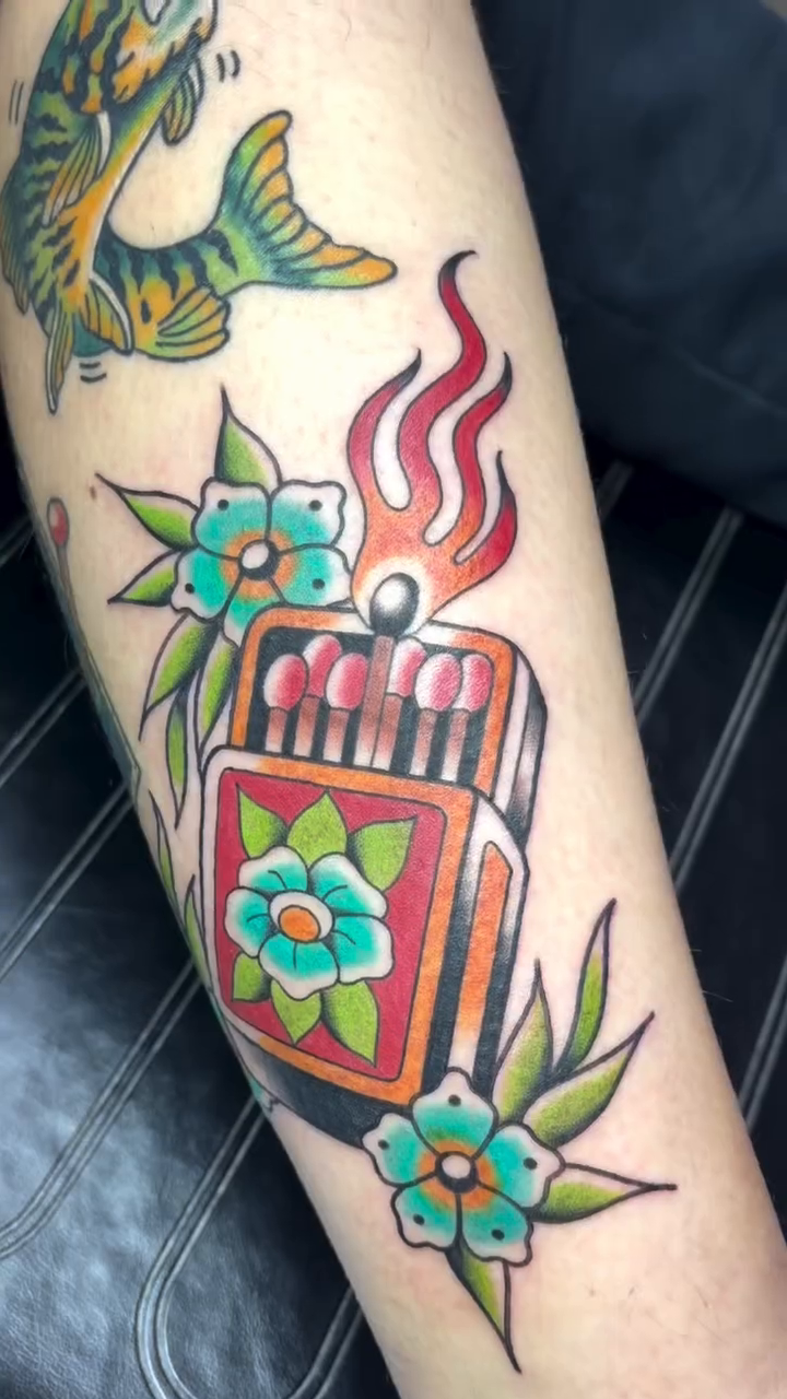 Tattoo by @juniper_oshea — american_traditional