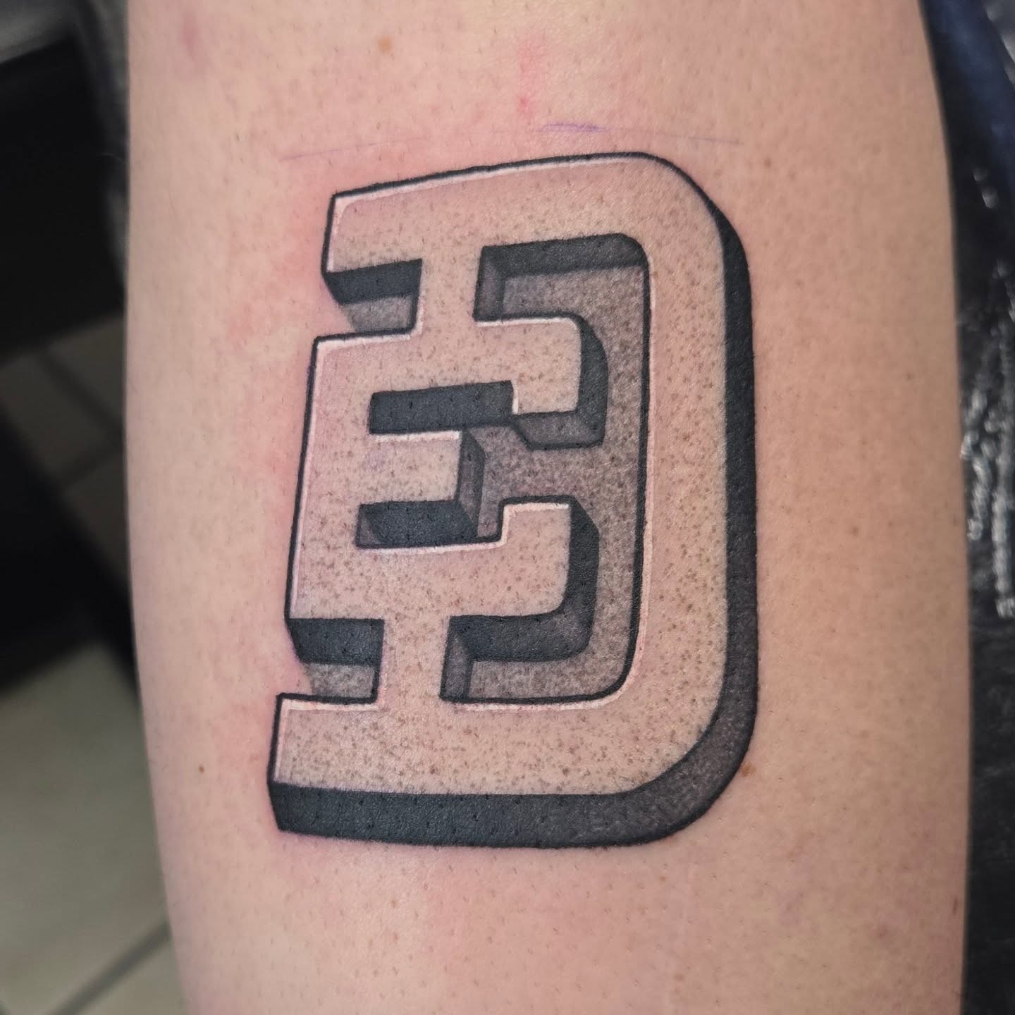 Tattoo by @stagertattoos — black_and_grey