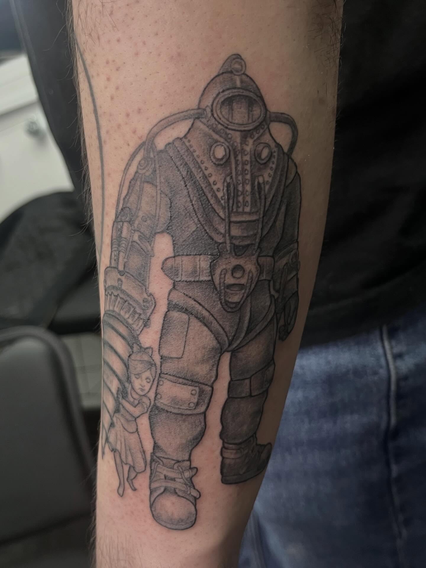 Tattoo by @k.inx_ — dotwork, realism