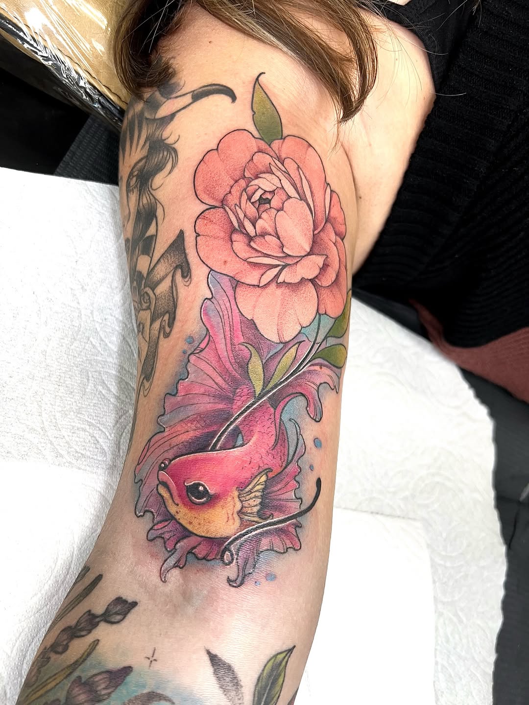 Tattoo by @alternativeyouniverse — neo_traditional, realism