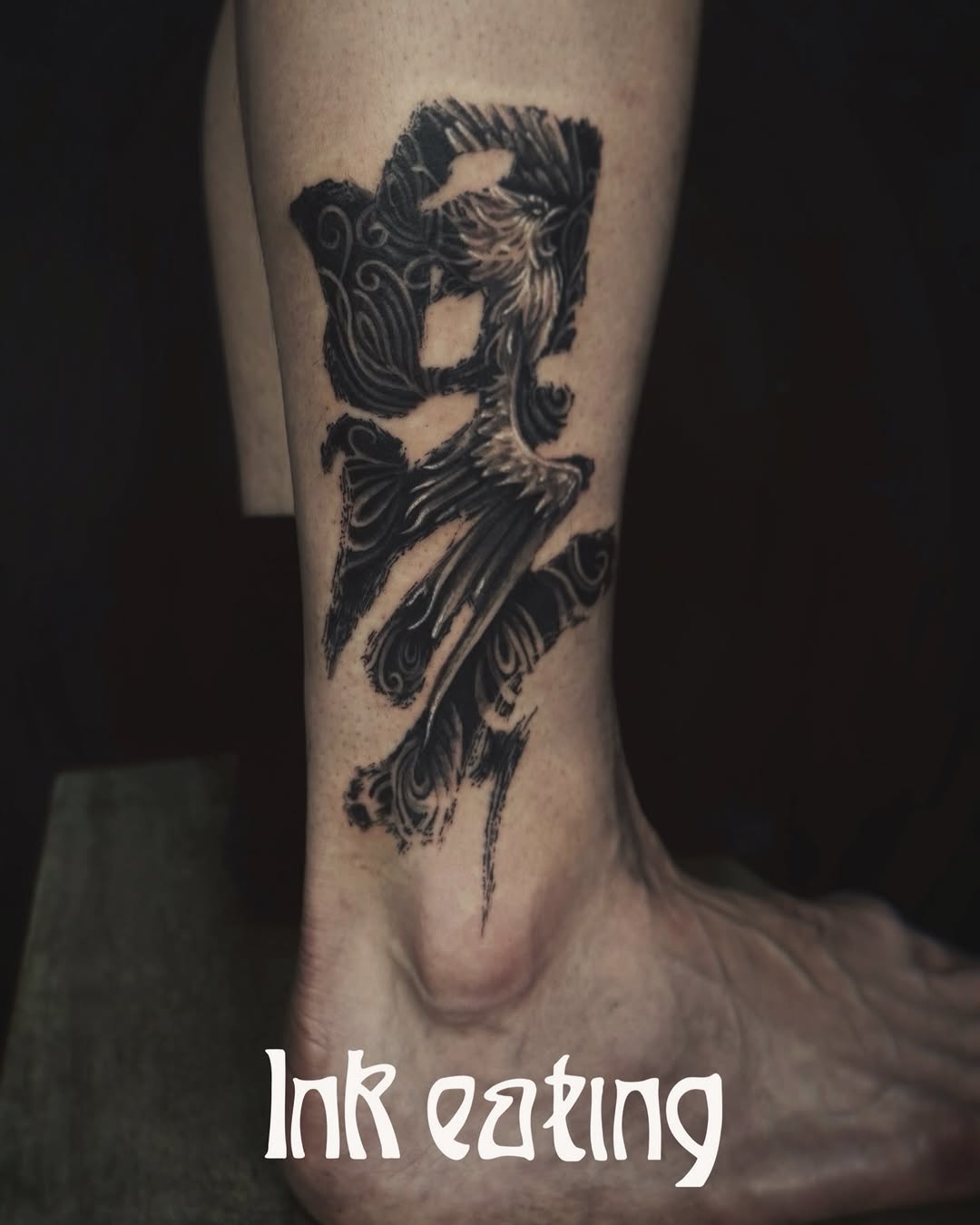 Tattoo by @ink_eating β blackwork, ornamental