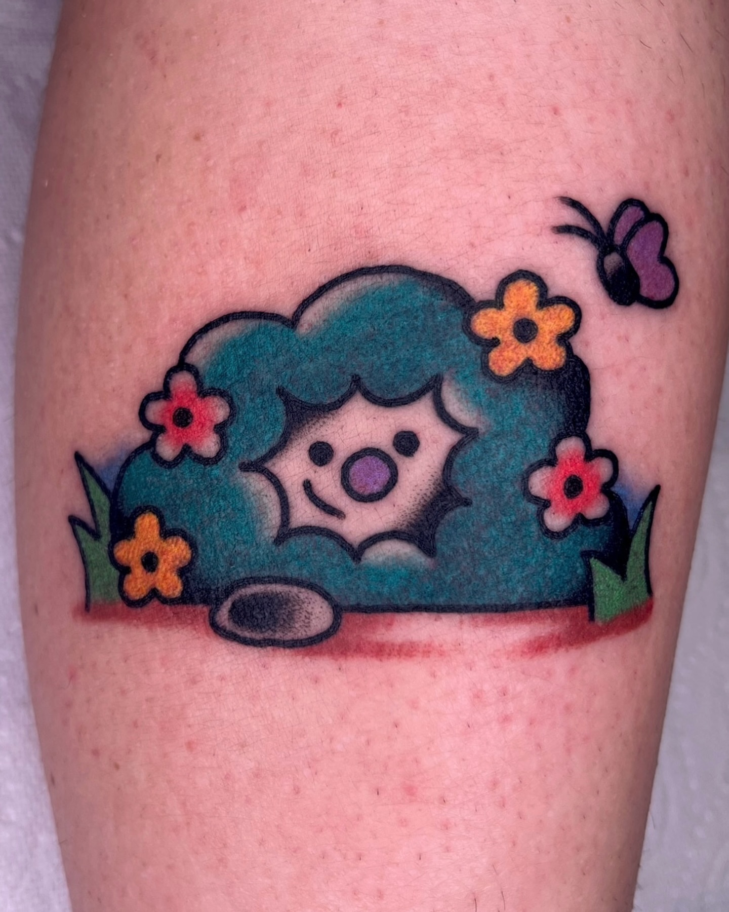 Tattoo by @its_raw_banana_ — new_school, dotwork