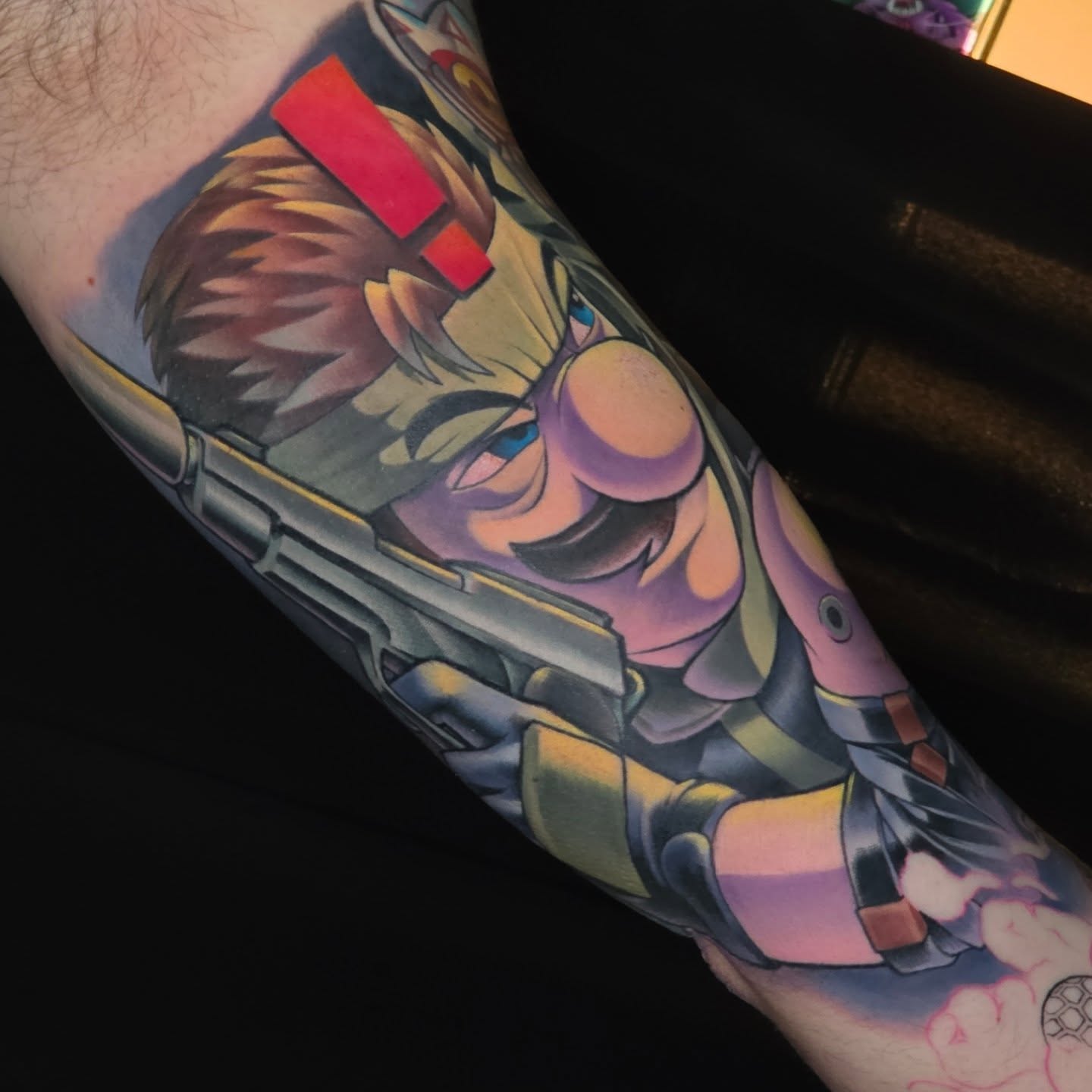 Tattoo by @coryhandtattoos โ anime, new_school