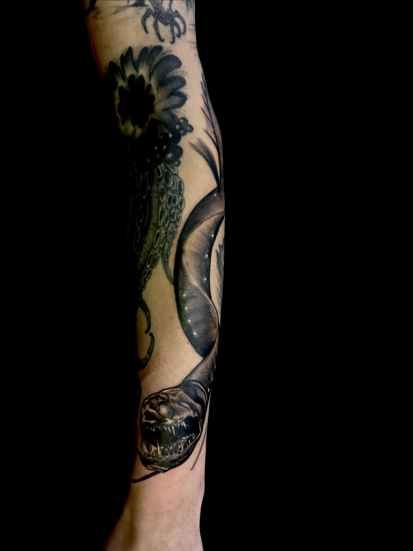 Tattoo by @kgoth_tattoo — black_and_grey, realism