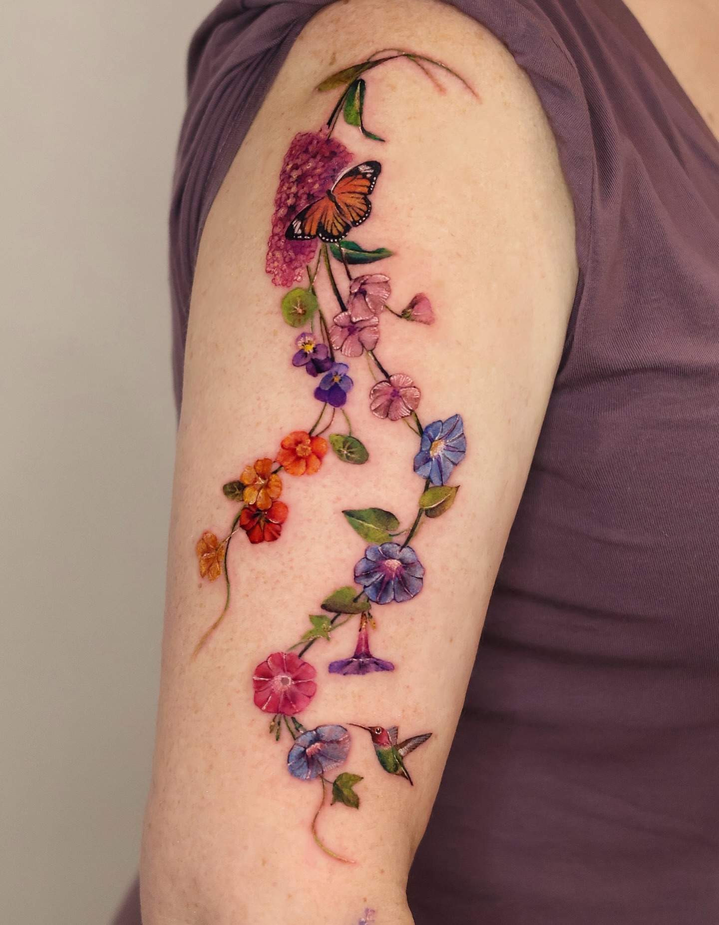 Tattoo by @tattooist_yum โ realism, watercolor