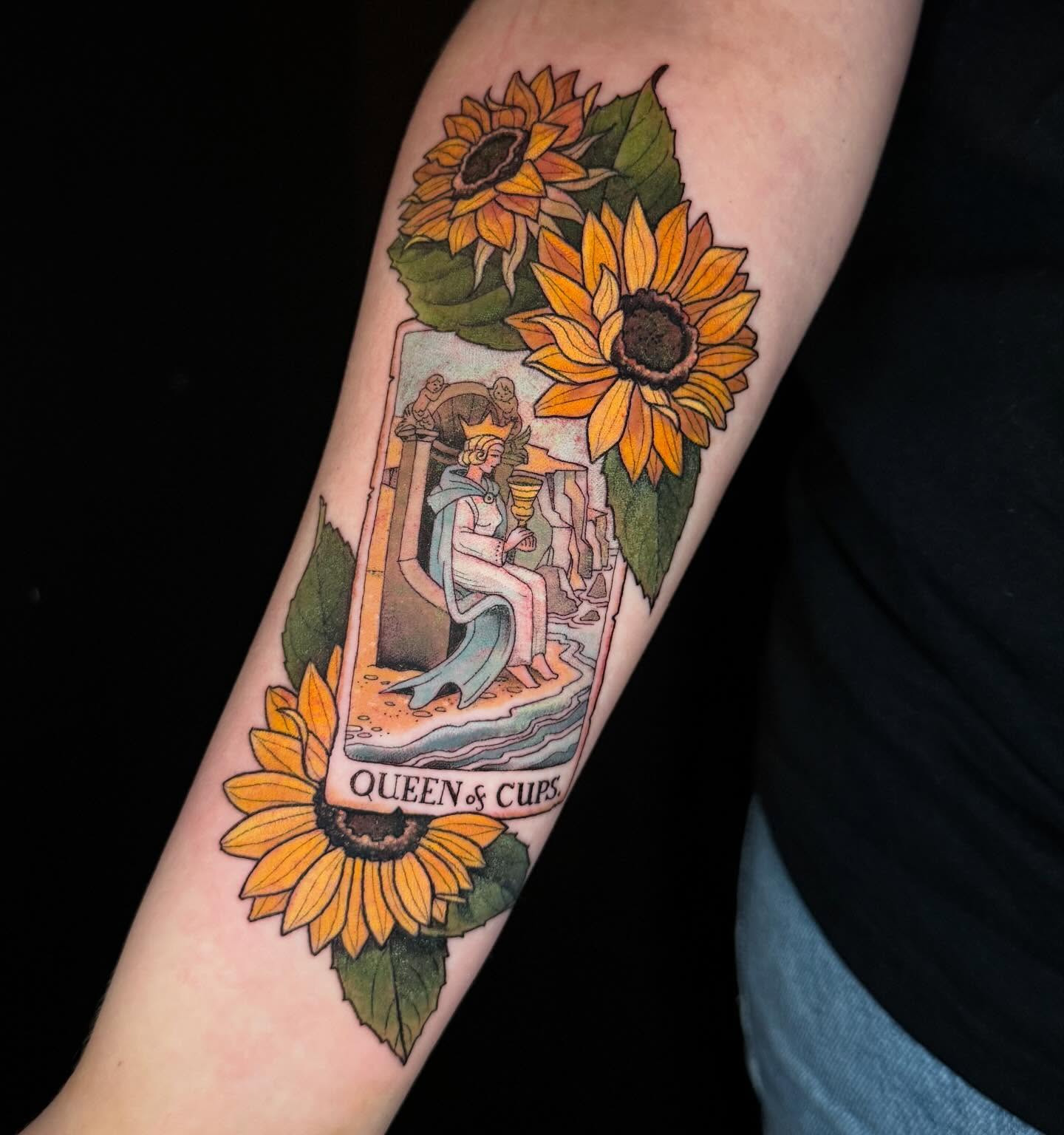 Tattoo by @bisbytattoos — illustrative