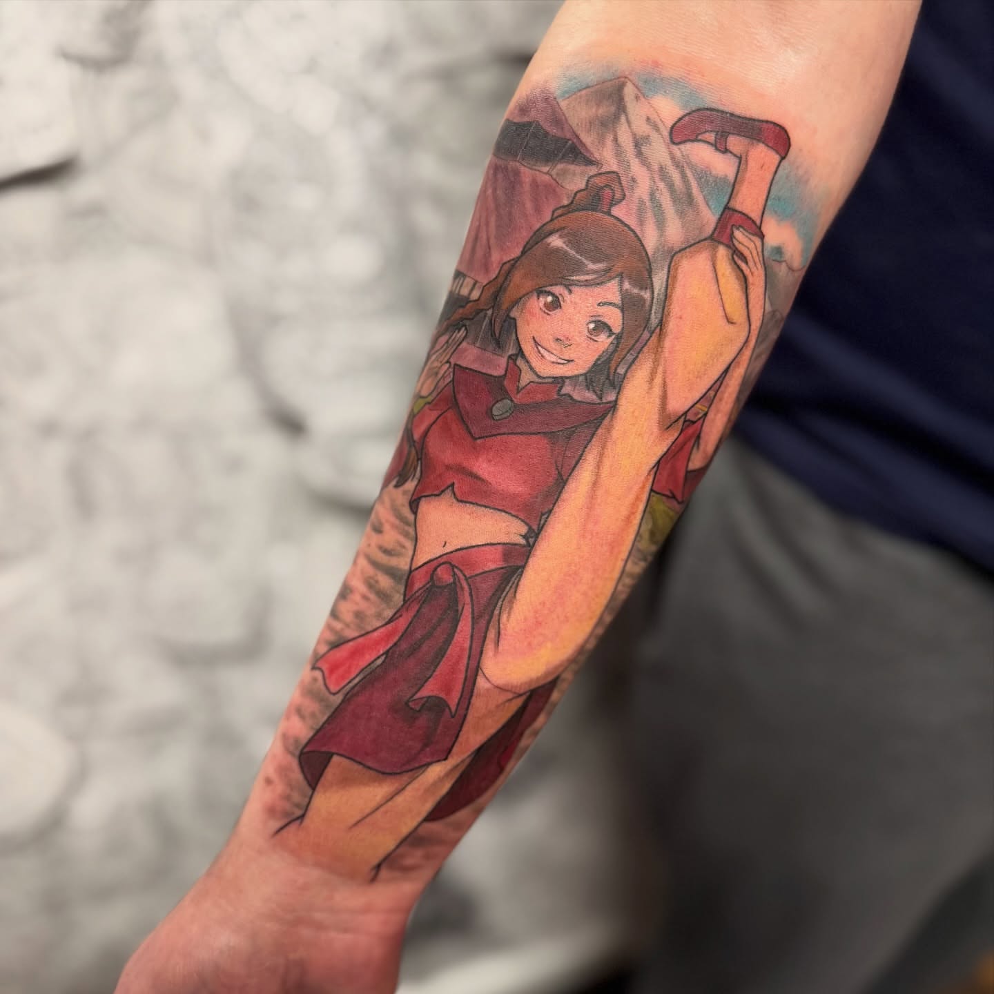Tattoo by @todoroshetattoos โ anime