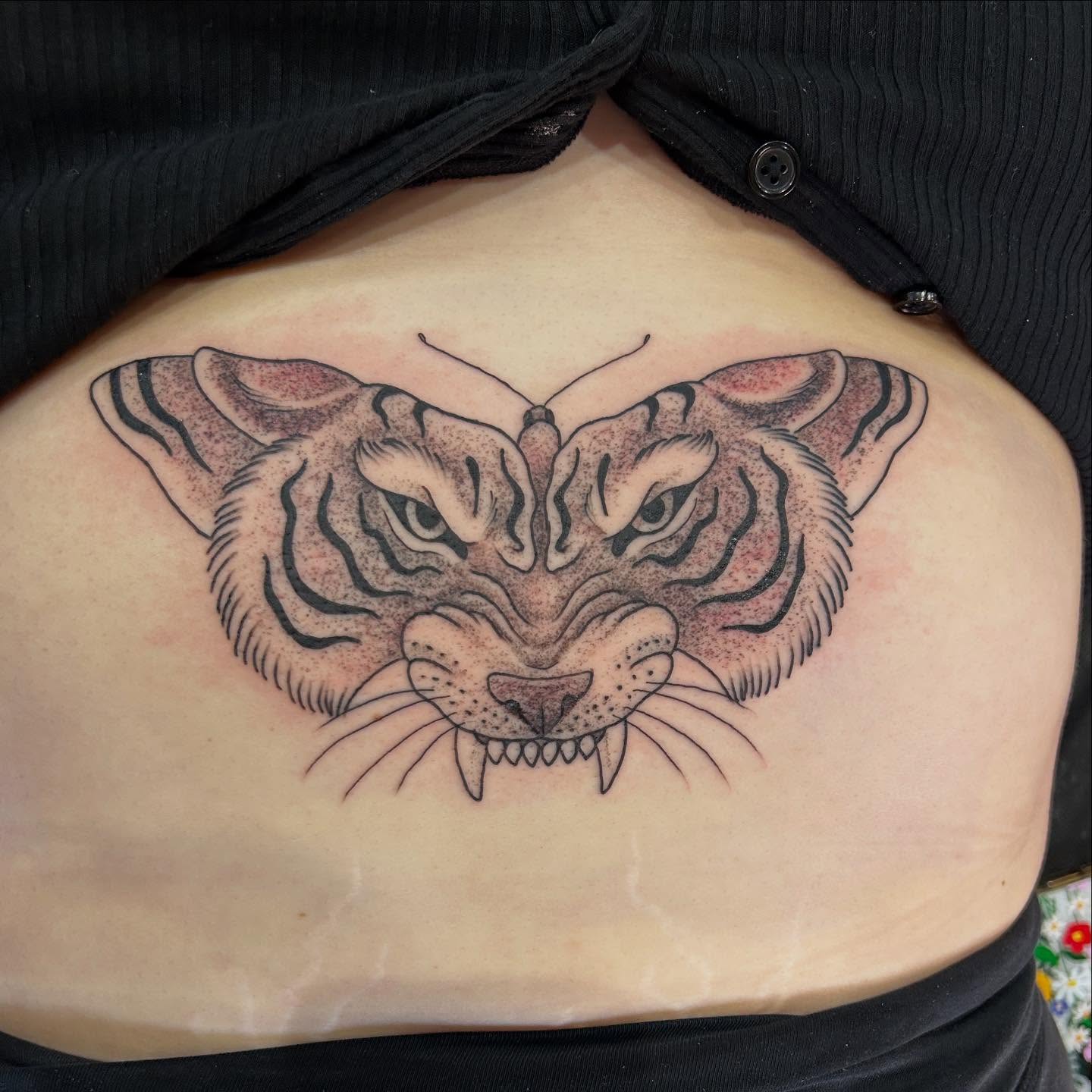 Tattoo by @inkslingingtattoo โ black_and_grey, realism