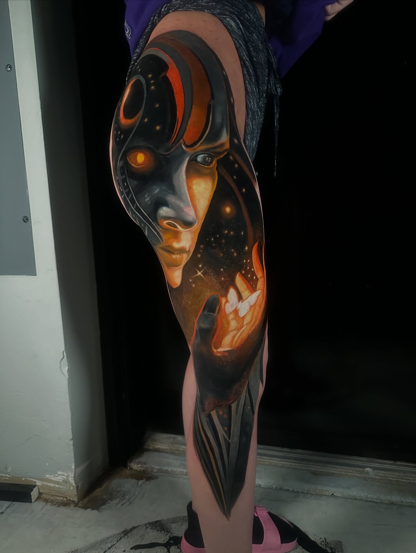 Tattoo by @herna.the.machine — realism, black_and_grey