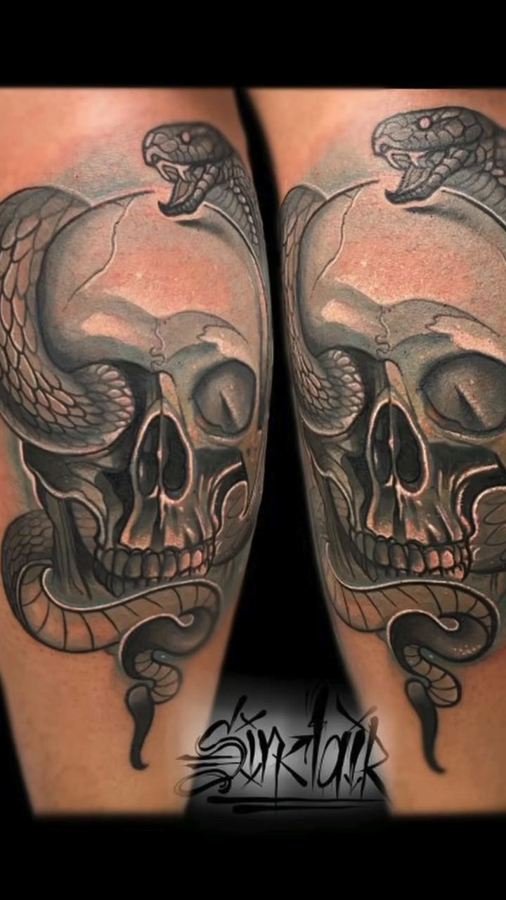 Tattoo by @marshall_sinclair — black_and_grey, realism