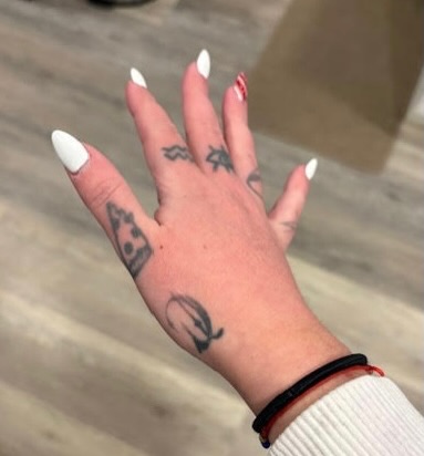 Tattoos on hand black and grey tattoo on the hand by ๐ฎ๐๐๐๐๐๐