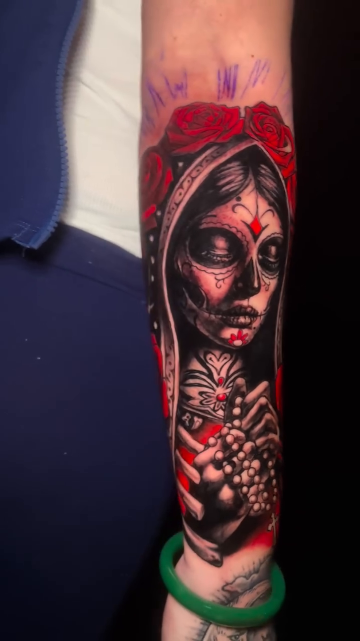Tattoo by @raul_ugarte — realism, trash_polka