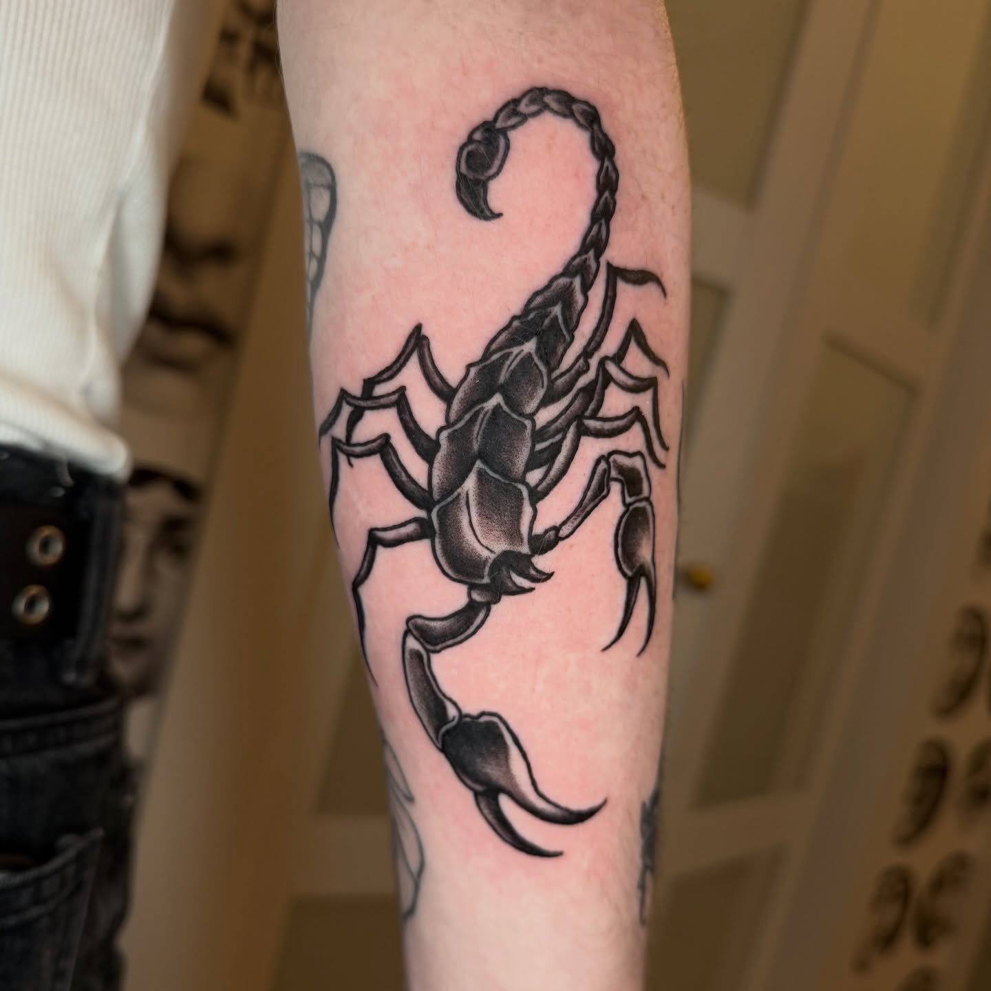 Tattoo by @thepinklady.tattoos — black_and_grey