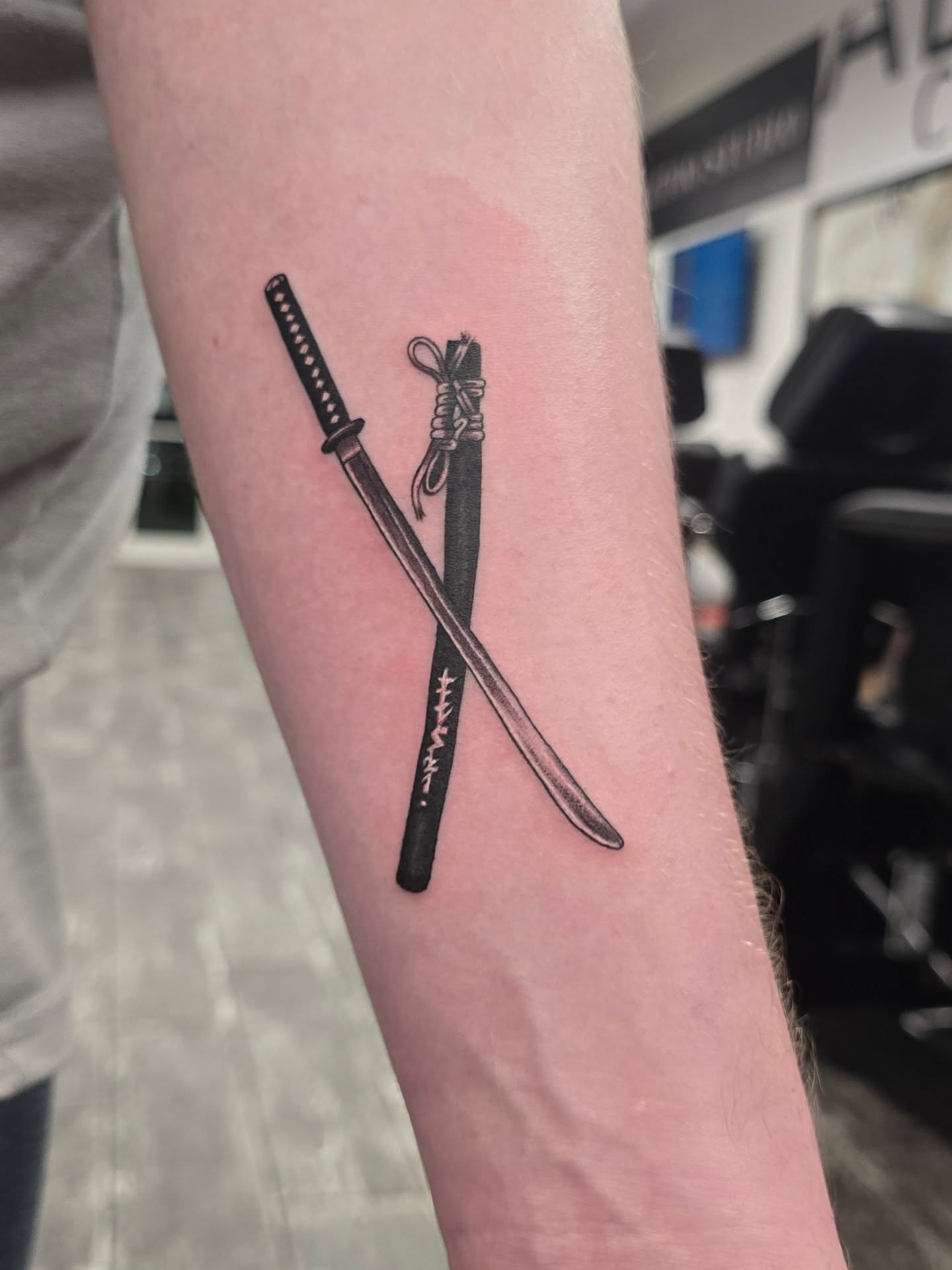 Tattoo by @santostefano.tattoo โ black_and_grey