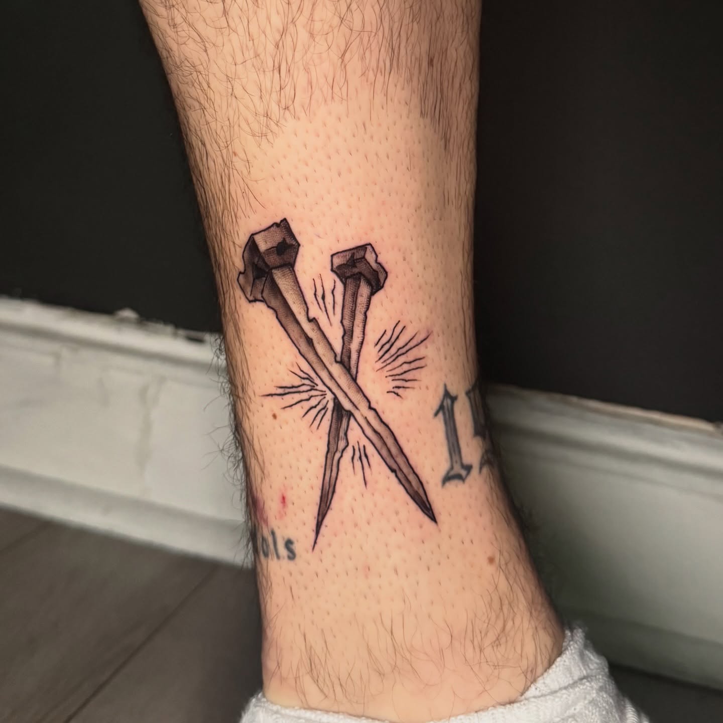 Tattoo by @izfisch — dotwork