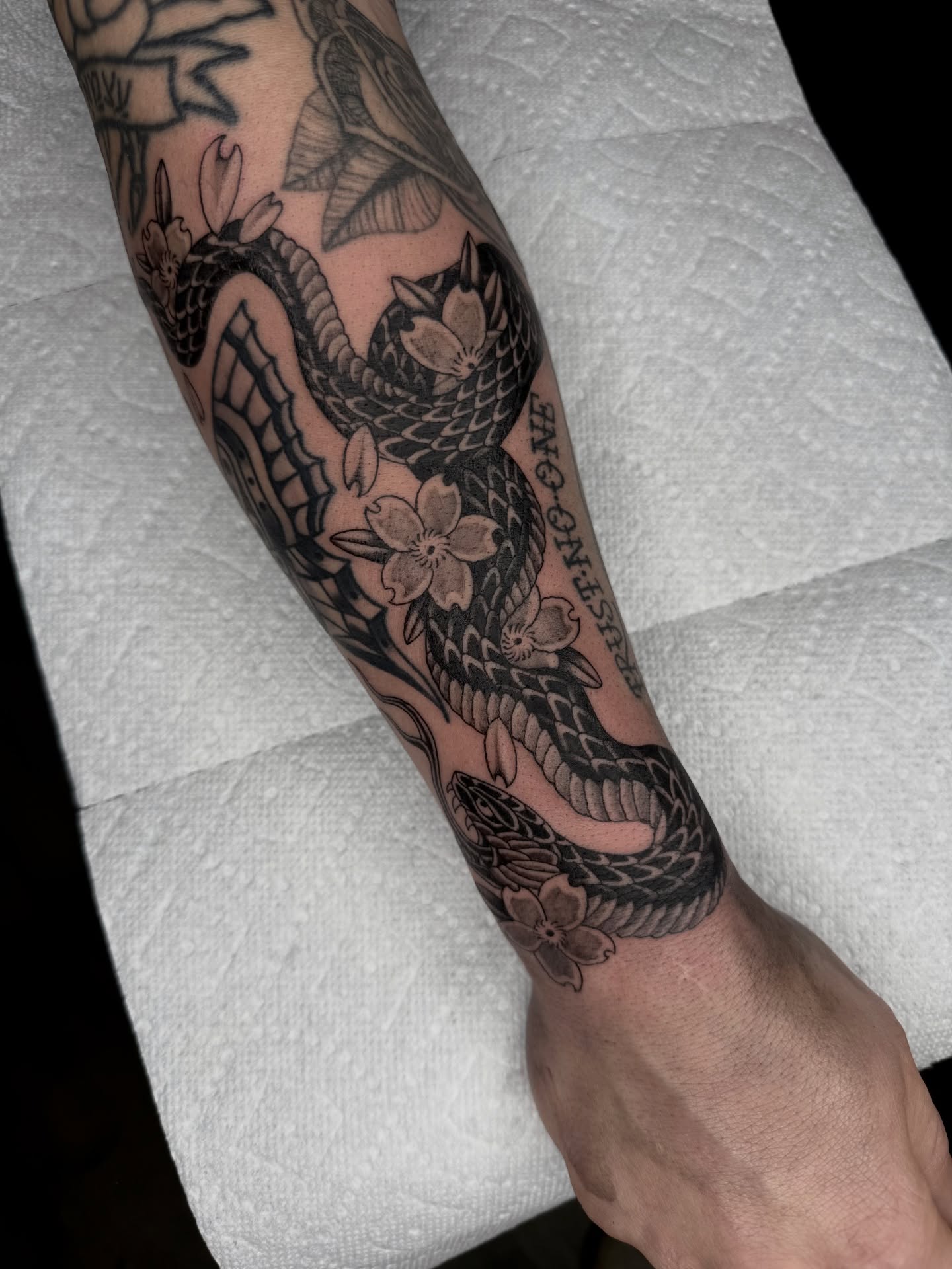 Tattoo by @joe_webbytattoos — black_and_grey