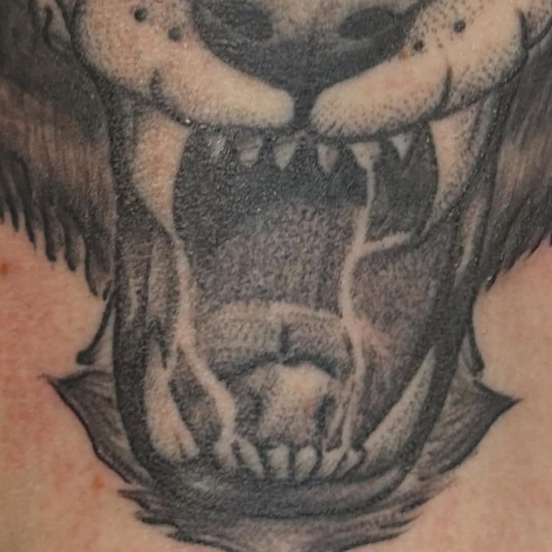 Tattoo by @izeatyerbrainz β black_and_grey, realism