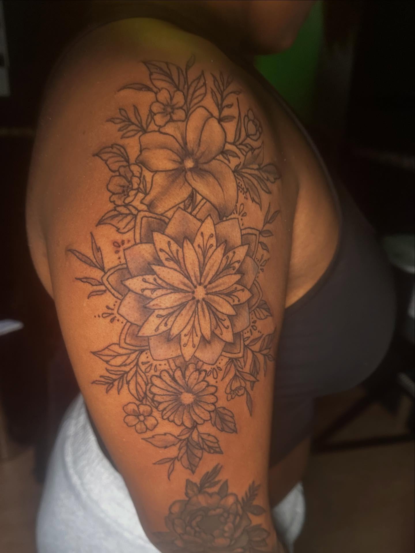 Tattoo by @javier_jimenez_tattoo_ — black_and_grey