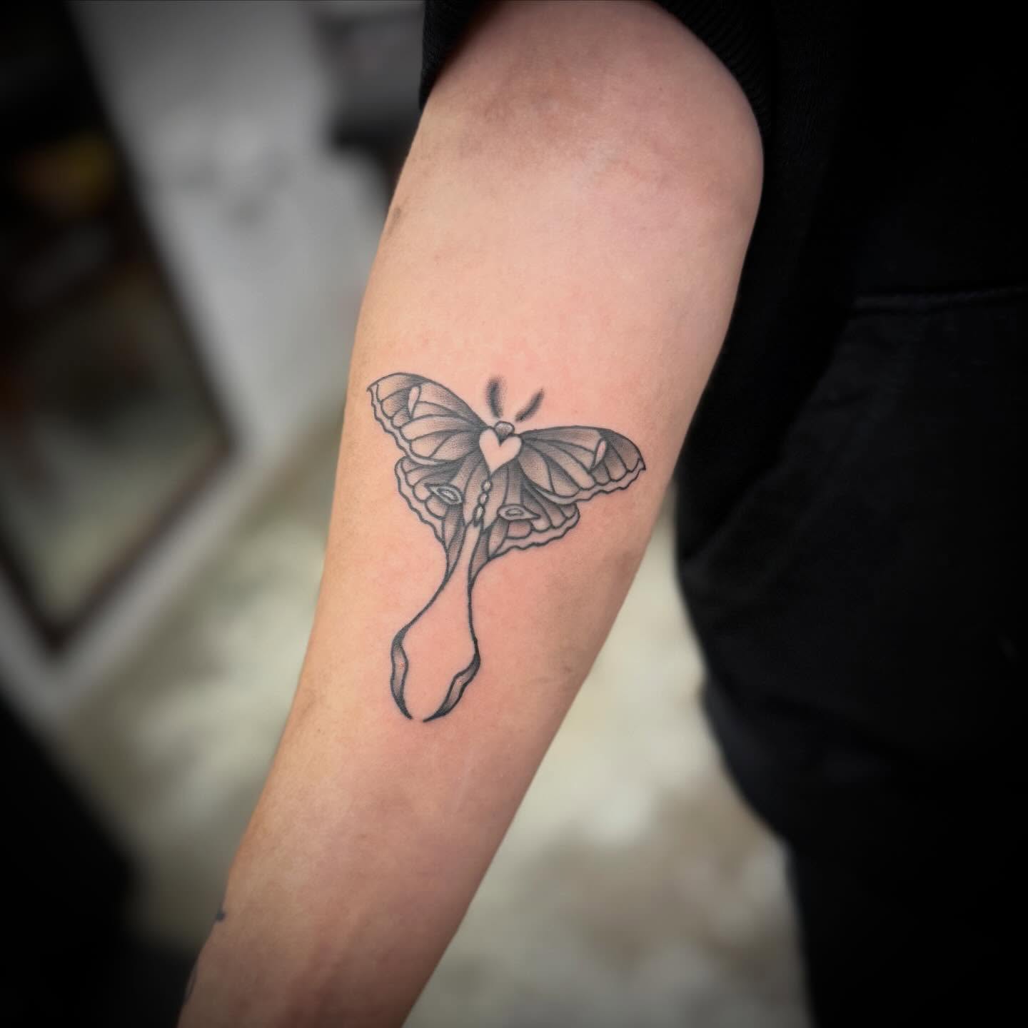 Tattoo by @iamdevinstattoos — black_and_grey