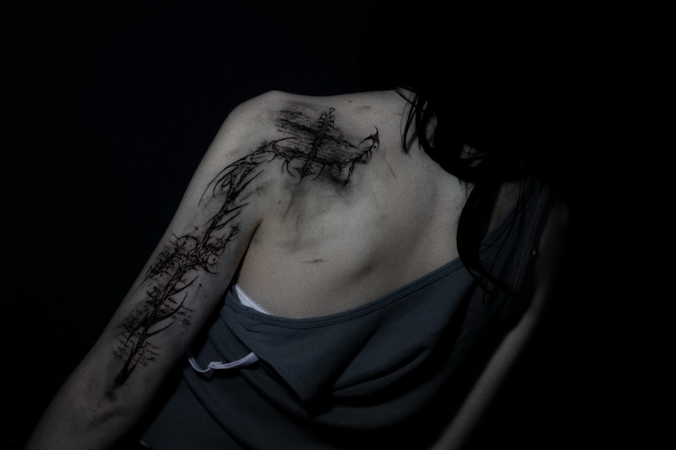 Tattoo by @musoutattoo — black_and_grey