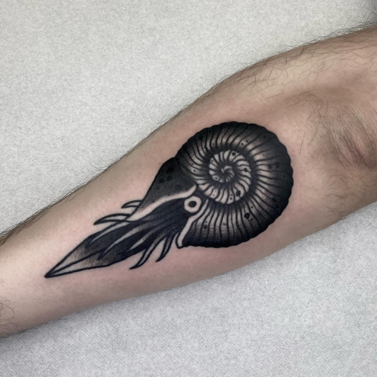 Tattoo by @dietrich_tattooer — black_and_grey