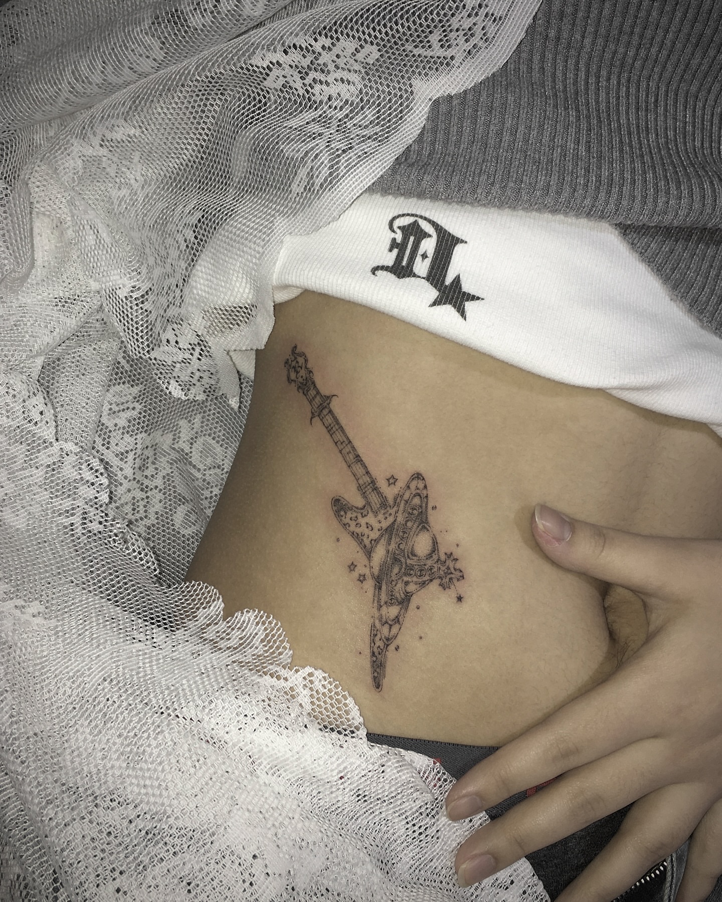 Tattoo by @keeshetattoo โ black_and_grey