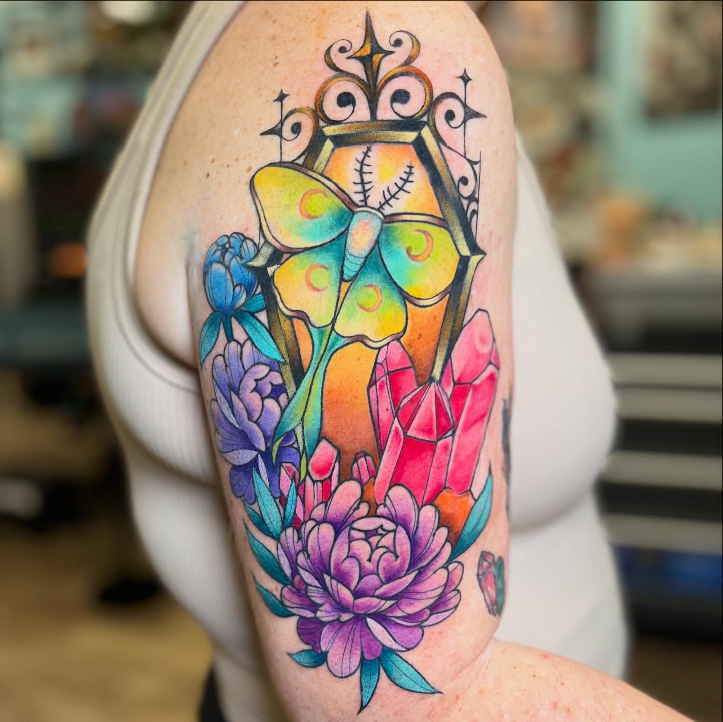 Tattoo by @rarepandatats — new_school