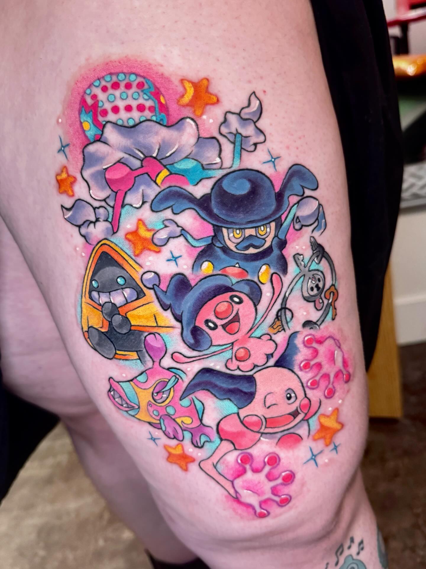 Tattoo by @alexis.tattoos — new_school, anime