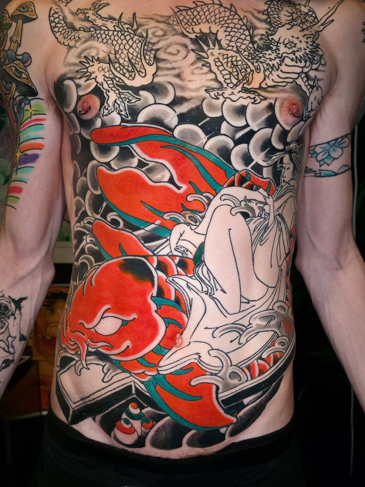 Tattoo by @horikitattoos — japanese_irezumi