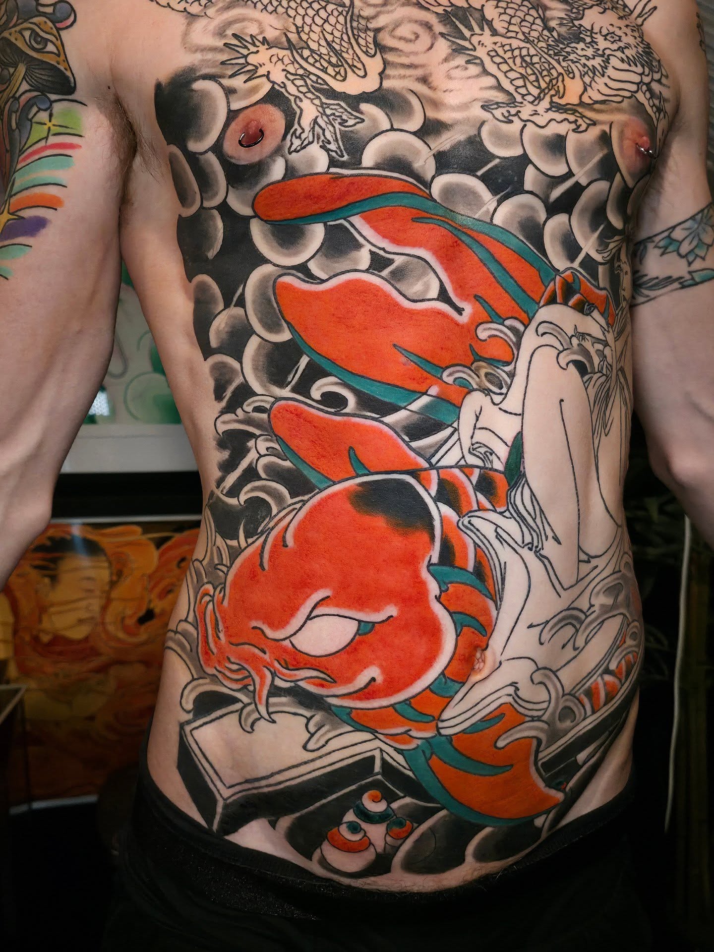 Tattoo by @horikitattoos — japanese_irezumi