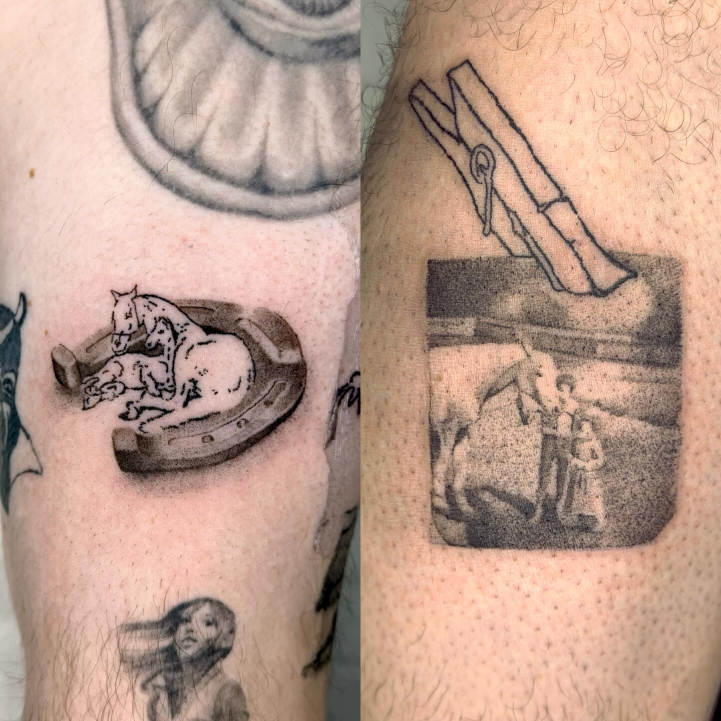 Tattoo by @makeout_sesh — black_and_grey