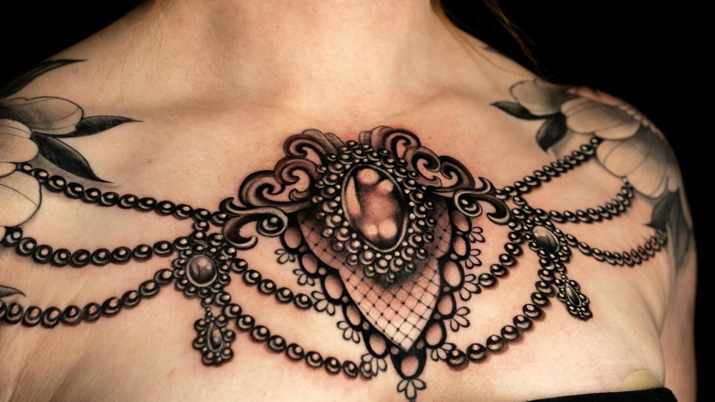 Tattoo by @ambergreytattoos — black_and_grey, realism