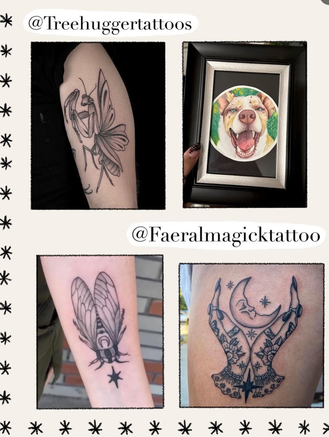 Insect black and grey tattoo on the forearm by Zoe Arrigo