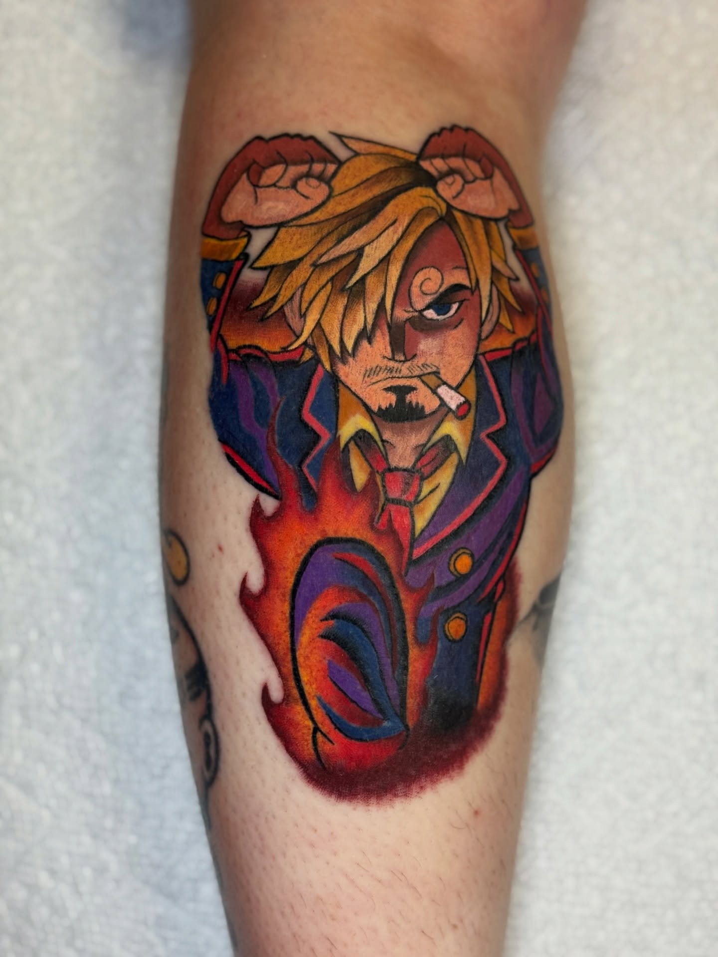 Tattoo by @benmckeetattoo — anime