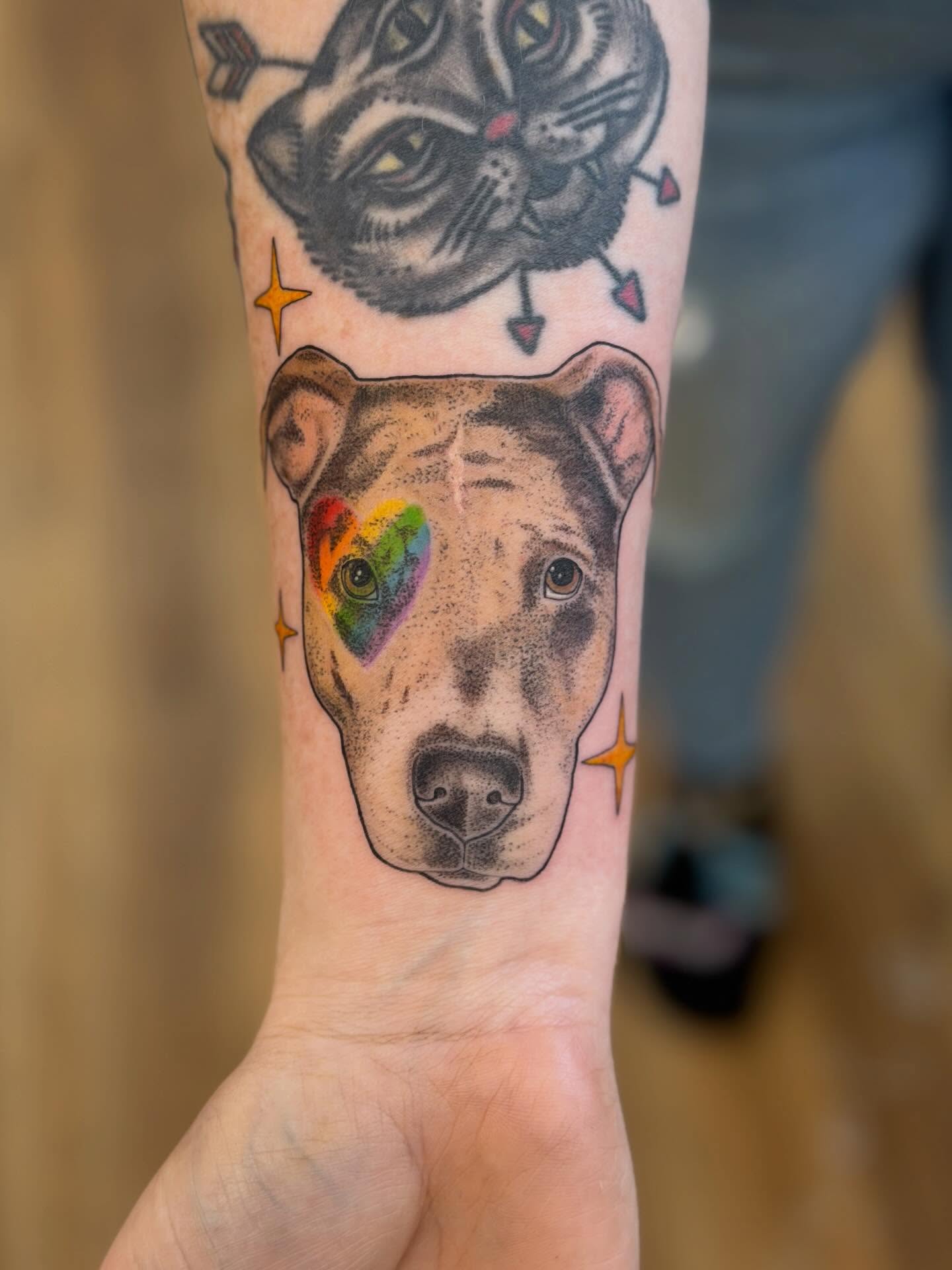 Tattoo by @heretopetdogs — realism
