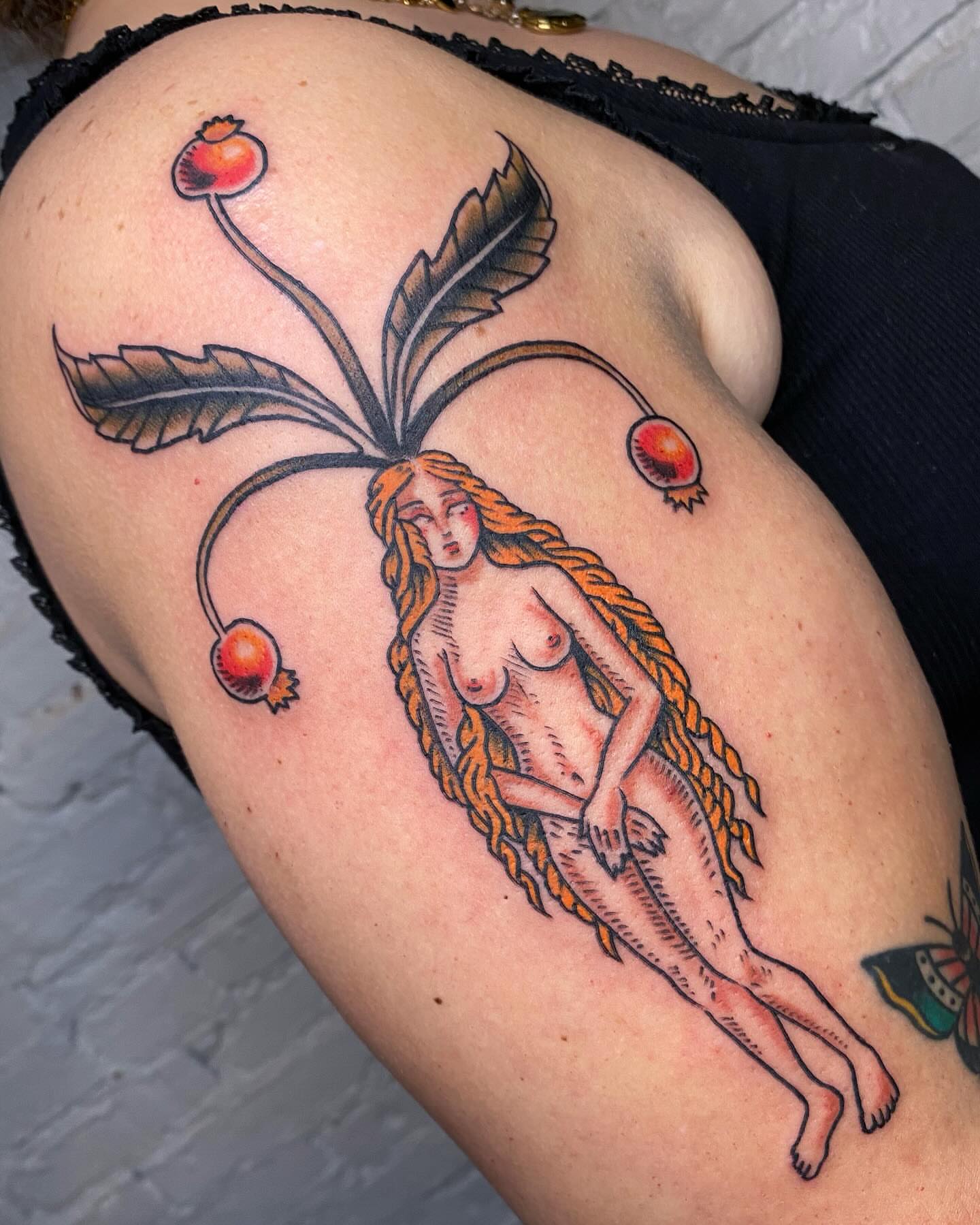 Tattoo by @morgana.sutherland — american_traditional