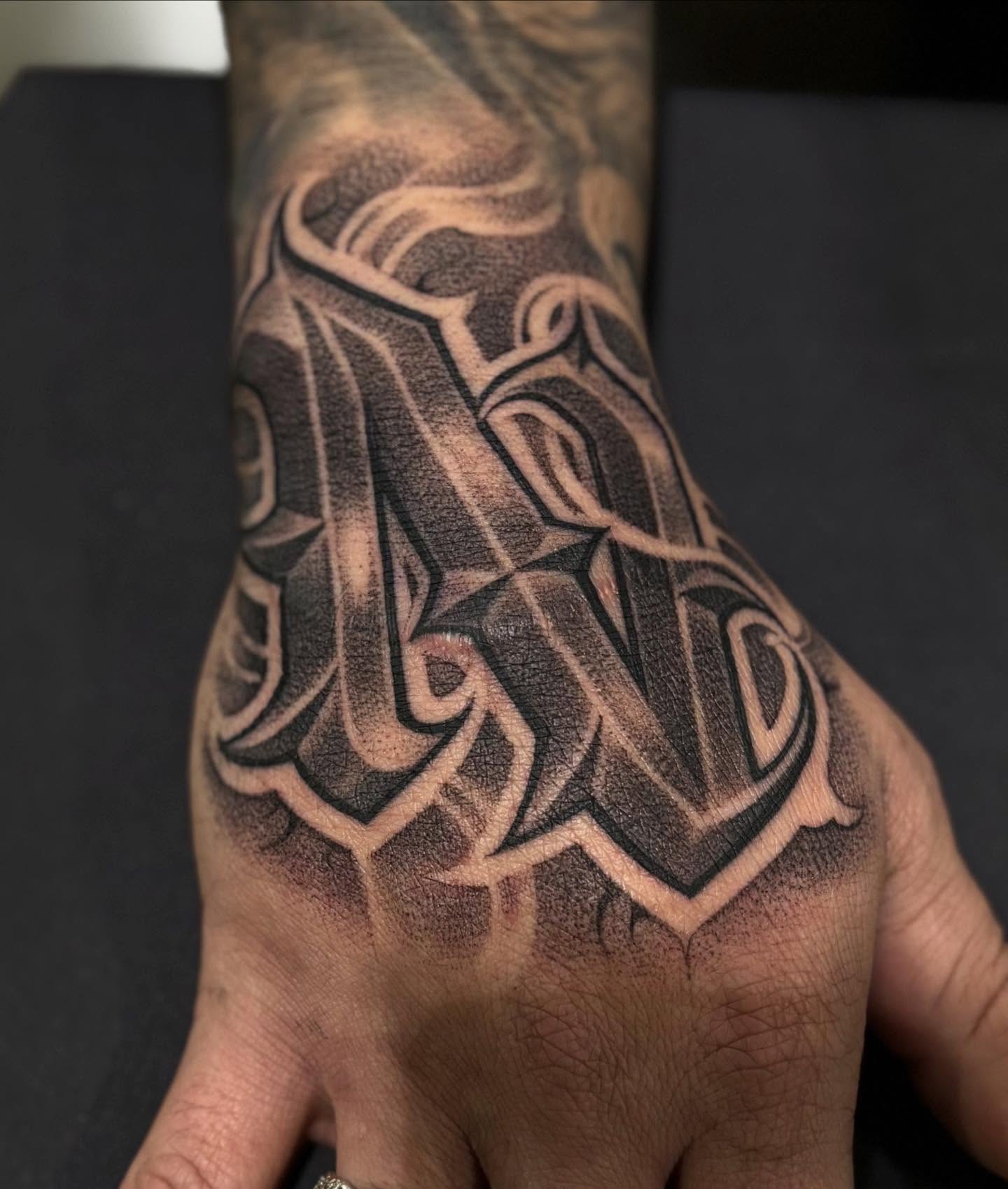 Tattoo by @ashtattooer — geometric